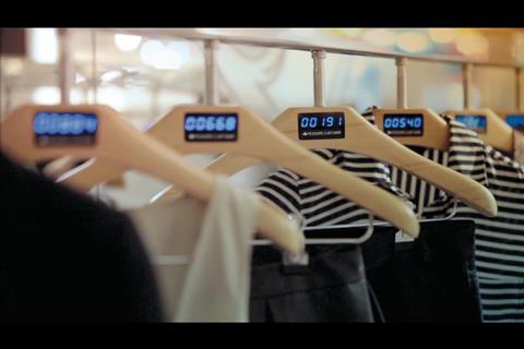 Digital hangers could display information such